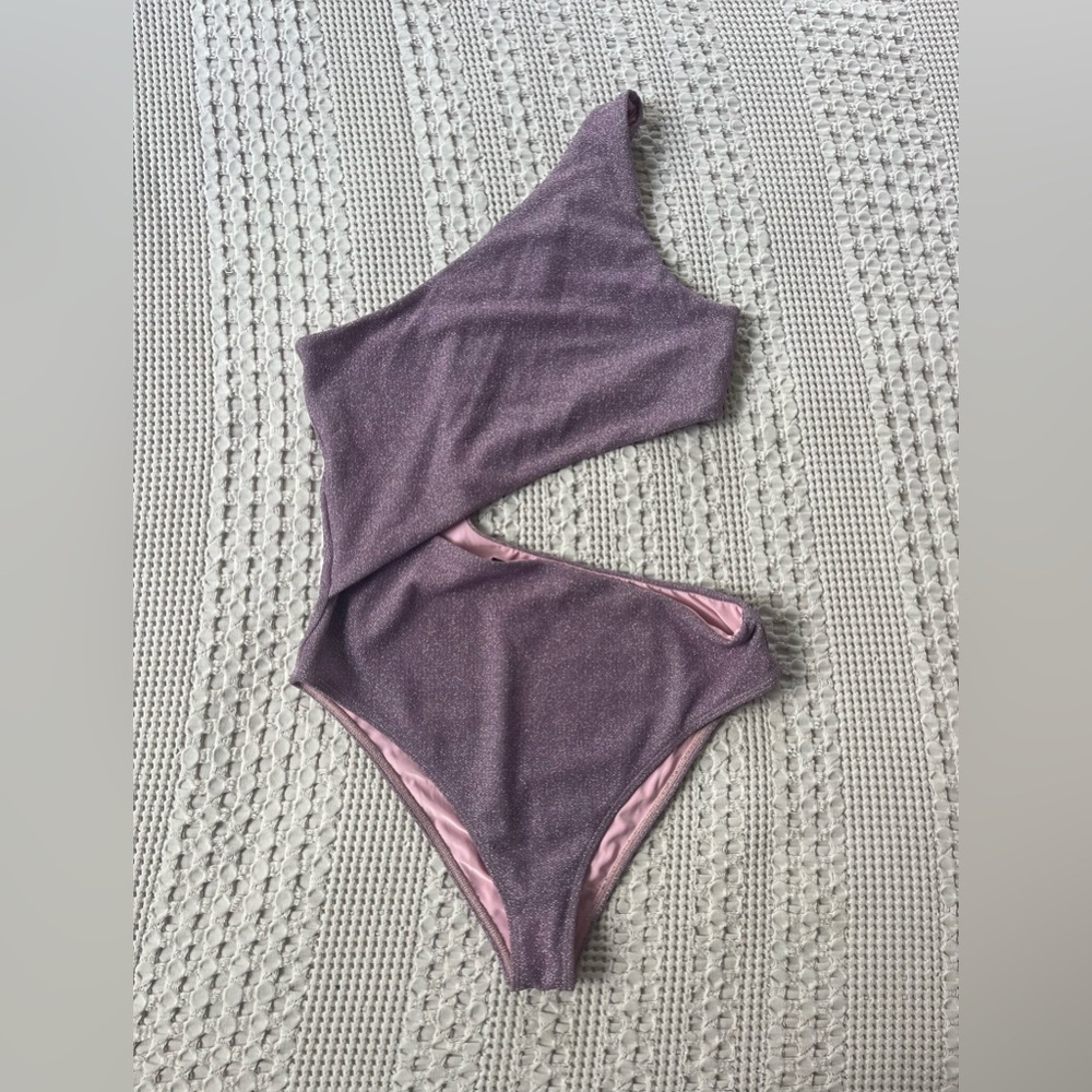 Beach riot asymmetrical one peice